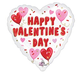 17" HVD LOVE IS IN THE AIR HEART HEXL