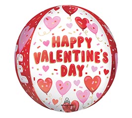 16" PKG HVD LOVE IS IN THE AIR ORBZ