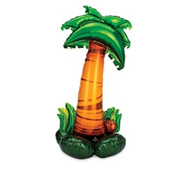 56&quot;PKG AIRLOONZ GREEN PALM TREE