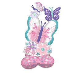 44&quot;PKG AIRLOONZ FLUTTERS BUTTERFLY