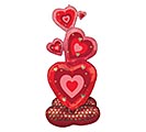 55&quot;PKG AIRLOONZ STACKING HEARTS