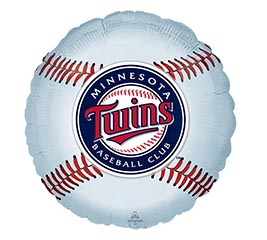 18&quot; MLB MINNESOTA TWINS BASEBALL SHAPE