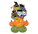 Related Product Image for 48&quot;PKG AIRLOONZ MONSTER MINGLE PUMPKIN 