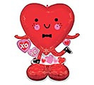 Related Product Image for 43&quot; PKG AIRLOONZ HAPPY HEART 