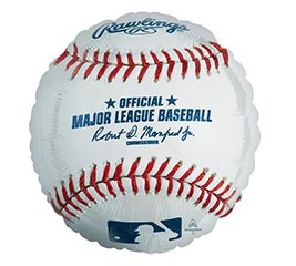 18&quot; PKG MLB BASEBALL