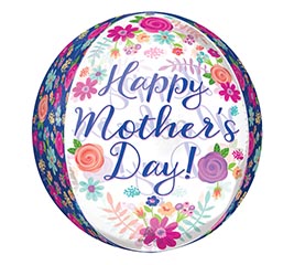 16&quot;PKG ORBZ MOTHER&#39;S DAY FLORAL
