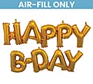 56&quot;PKG HAPPY BDAY PHRASE