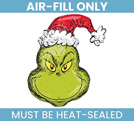 14&quot;FLAT MINI SHAPE DR SEUSS THE GRINCH