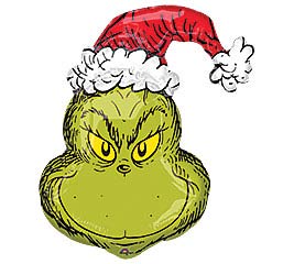 14&quot;INFLATED XMA DR SEUSS THE GRINCH