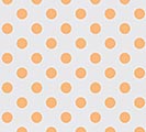PEACH DOTS ON CLEAR CELLOPHANE SHEETS