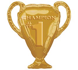 28&quot;PKG GOLD TROPHY