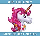 14&quot;FLAT UNICORN MUST FILL WITH AIR ONLY