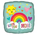 17&quot;MOM LOVE YOU MOM RAINBOW