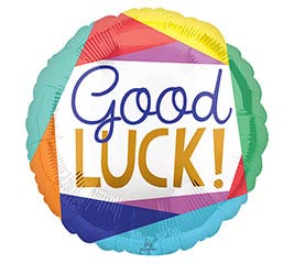 18&quot;PKG GOOD LUCK COLORFUL PATCHES