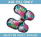 14&quot;FLAT HOLOGRAPHIC BUTTERFLY MINI SHAPE