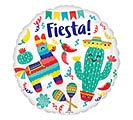 17&quot;PACKAGED FIESTA PARTY HEXL BALLOON