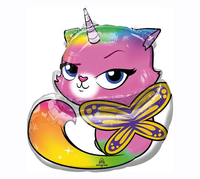 Photo Of Rainbow  Erfly Unicorn  Kitten  Wallpaperall