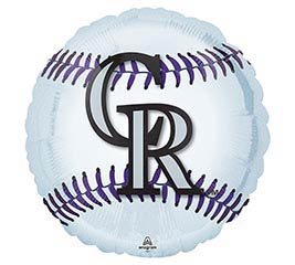 18&quot; MLB COLORADO ROCKIES BALLOON