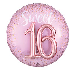 36&quot;PKG SIXTEEN BLUSH MULTI-BALLOON