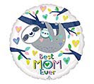 17&quot; BEST MOM EVER SLOTH BALLOON