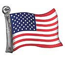 27&quot;PKG SATIN INFUSED FLAG BALLOON