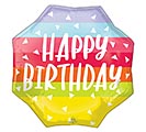 22&quot;PKG BRIGHT AND BOLD BIRTHDAY