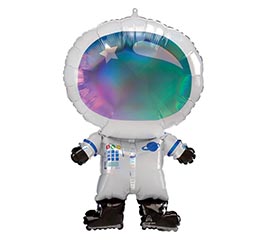 30&quot; PKG ASTRONAUT SHAPE BALLOON