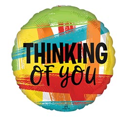 17&quot;PKG THINKING OF YOU PAINTED LINES