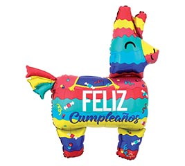 33&quot;PKG PINATA FELIZ CUMPLEANOS BALLOON