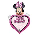 34&quot;PKG BIRTHDAY MINNIE MOUSE PERSONALIZE