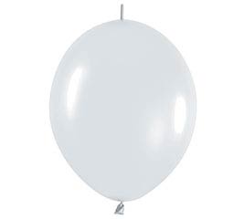 6" LINK-O-LOON FASHION WHITE