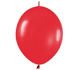 6&quot; LINK-O-LOON FASHION RED