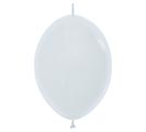 12&quot; LINK-O-LOON FASHION WHITE