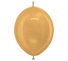12&quot; LINK-O-LOON METALLIC GOLD