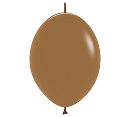 12" LINK-O-LOON DELUXE MOCHA LATEX 50 PK