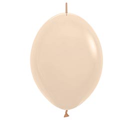 12" LINK-O-LOON PASTEL MATTE NUDE LATEX