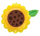 14&quot;INFLATED SUNFLOWER MINI SHAPE