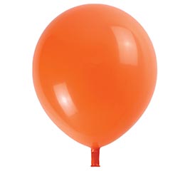 12" BELLOBALLOON PLUS STD ORANGE LATEX