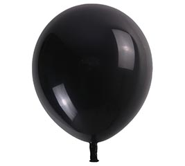 12" BELLOBALLOON PLUS STD BLACK LATEX
