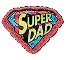 12&quot; INFLATED SUPER DADY SHIELD MINI