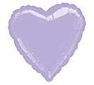 Related Product Image for 17&quot; METALLIC PEARL PASTEL LILAC HEART 