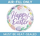9&quot;FLAT EASTER SPRING WISHES