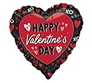 Related Product Image for 4&quot;INFLATED HAPPY VAL DAY XOXO HEART 