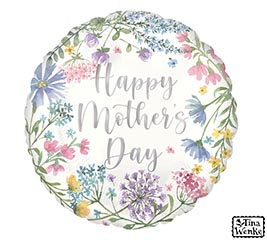 17&quot; MOTHER&#39;S DAY WATERCOLOR BOUQUET