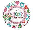 Related Product Image for 9&quot;INFLATED RETRO TIDINGS MERRY CHRISTMAS 
