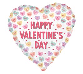 17" HAPPY VALENTINE'S DAY HEARTFELT LOVE