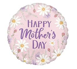 18&quot; HMD BLUSHING MEADOW MOTHER&#39;S ROUND