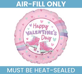 9&quot; HVD ROLL WITH ME ROLLER SKATES ROUND