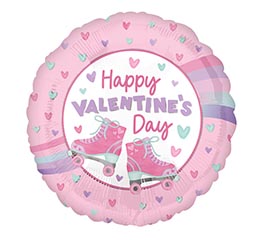 17&quot; HVD ROLL WITH ME ROLLER SKATES ROUND