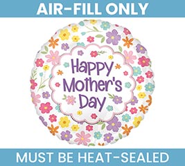 4&quot; HMD SWEET PETALS MOTHER&#39;S DAY ROUND